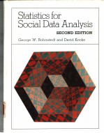 STATISTICS FOR SOCIAL DATA ANALYSIS SECOND EDITION