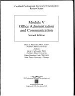 MODULE V OFFICE ADMINISTRATION AND COMMUNICATION SECOND EDITION