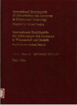 INTERNATIONAL ENCYCLOPEDIA OF ABBREVIATIONS AND ACRONYMS IN SCIENCE AND TECHNOLOGY VOL 12