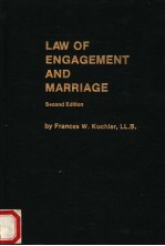 LAW OF ENGAGEMENT AND MARRIAGE SECOND EDITION