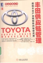 丰田供应链管理 透视丰田产业链制胜的秘密武器