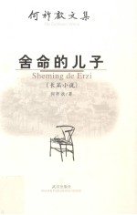 舍命的儿子 长篇小说