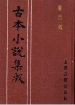 古本小说集成 雪月梅 下