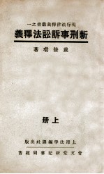 新刑事诉讼法释义 上
