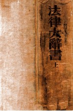法律大辞书 上