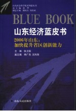 山东经济蓝皮书 2006年山东：加快提升省区创新能力