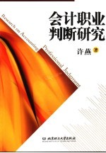 会计职业判断研究