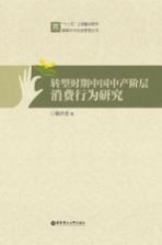 转型时期中国中产阶层消费行为研究