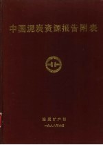 中国泥炭资源报告附表