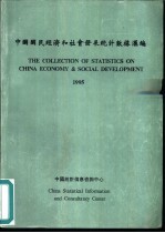 中国国民经济和社会发展统计数据汇编 1995