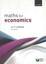 MATHS FOR ECONOMICS THIRD EDITION