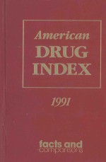AMERICAN DRUG INDEX 1991 35TH EDITION