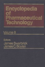 ENCYCLOPEDIA OF PHARMACEUTICAL TECHNOLOGY VOLUME 8 HYDROLYSIS OF DRUGS TO LIPIDS IN PHARMACEUTICAL
