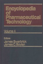 ENCYCLOPEDIA OF PHARMACEUTICAL TECHNOLOGY VOLUME 4 DESIGN OF DRUGS TO DRYING AND DRIERS