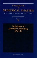 Handbook of numerical analysis volume V