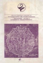 SECOND EUROPEAN CONGRESS OF BIOPHARMACEUTICS AND PHARMACOKINETICS PROCEEDINGS VOLUME 2 EXPERIMENTAL