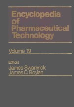 ENCYCLOPEDIA OF PHARMACEUTICAL TECHNOLOGY VOLUME 19 SUPPLEMENT 2