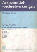 ARZNEIMITTEL-WECHSELWIRKUNGEN WOLFGANG SCHOLZ