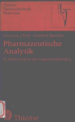 PHARMAZEUTISCHE ANALYTIK:IN ANLEHNUNG AN DEN GEGENSTANDSKATALOG 74 ABBILDUNGEN