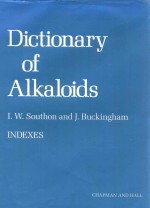 Dictionary of alkaloids indexes