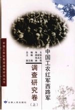 中国工农红军西路军 调查研究卷
