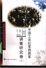 中国工农红军西路军 调查研究卷 下