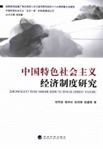 中国特色社会主义经济制度研究