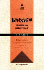特许经营管理 城市基础设施存量资产资本化