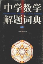 中学数学解题词典 上