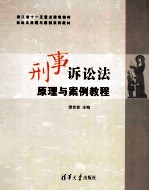 浙江省十一五重点建设教材 诉讼法原理与案例系列教材 刑事诉讼法原理与案例教程