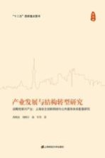 产业发展与结构转型研究 战略性新兴产业：上海自主创新网络与公共服务体系配套研究 第3卷
