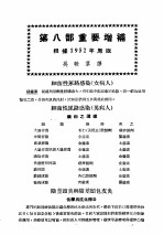 最新实用治疗学 第8部 泌尿生殖系疾病 第8部重要增补 根据1952年原版