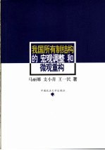 我国所有制结构的宏观调整和微观重构