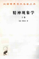 精神现象学 上 汉泽名著本