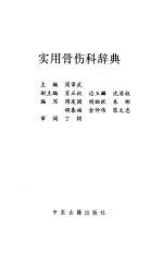 实用骨伤科辞典