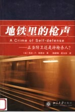 地铁里的枪声 正当防卫还是持枪杀人? bernhard goetz and the law on trial