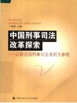 中国刑事司法改革探索 以联合国刑事司法准则为参照