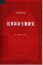 民事诉讼专题研究