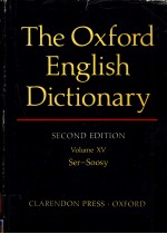 THE OXFORD ENGLISH DICTIONARY SECOND EDITION VOLUME 15