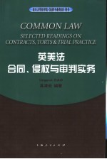 英美法 合同、侵权与审判实务