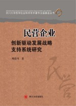 民营企业创新驱动发展战略支持系统研究
