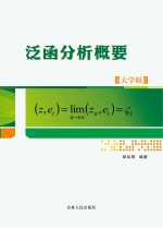 泛函分析概要 大学版