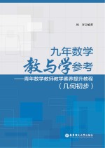 九年数学教与学参考 青年数学教师教学素养提升教程 几何初步