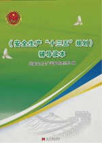 《安全生产“十三五”规划》辅导读本