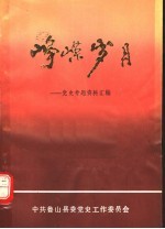 峥嵘岁月:党史专题资料汇编