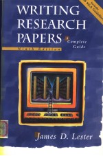 WRITING RESEARCH PAPERS A COMPLETE GUIDE NINTH EDITION