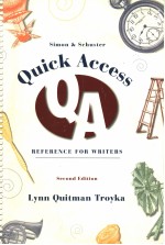 SIMON & SCHUSTER QUICK ACCESS REFERENCE FOR WRITERS SECOND EDITION