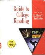 GUIDE TO COLLEGE READING SIXTH EDITION