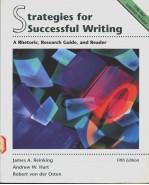 STRATEGIES FOR SUCCESSFUL WRITING FIFTH EDITION