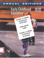 EARLY CHILDHOOD EDUCATION 99/00 ANNUAL EDITIONS TWENTIETH EDITION